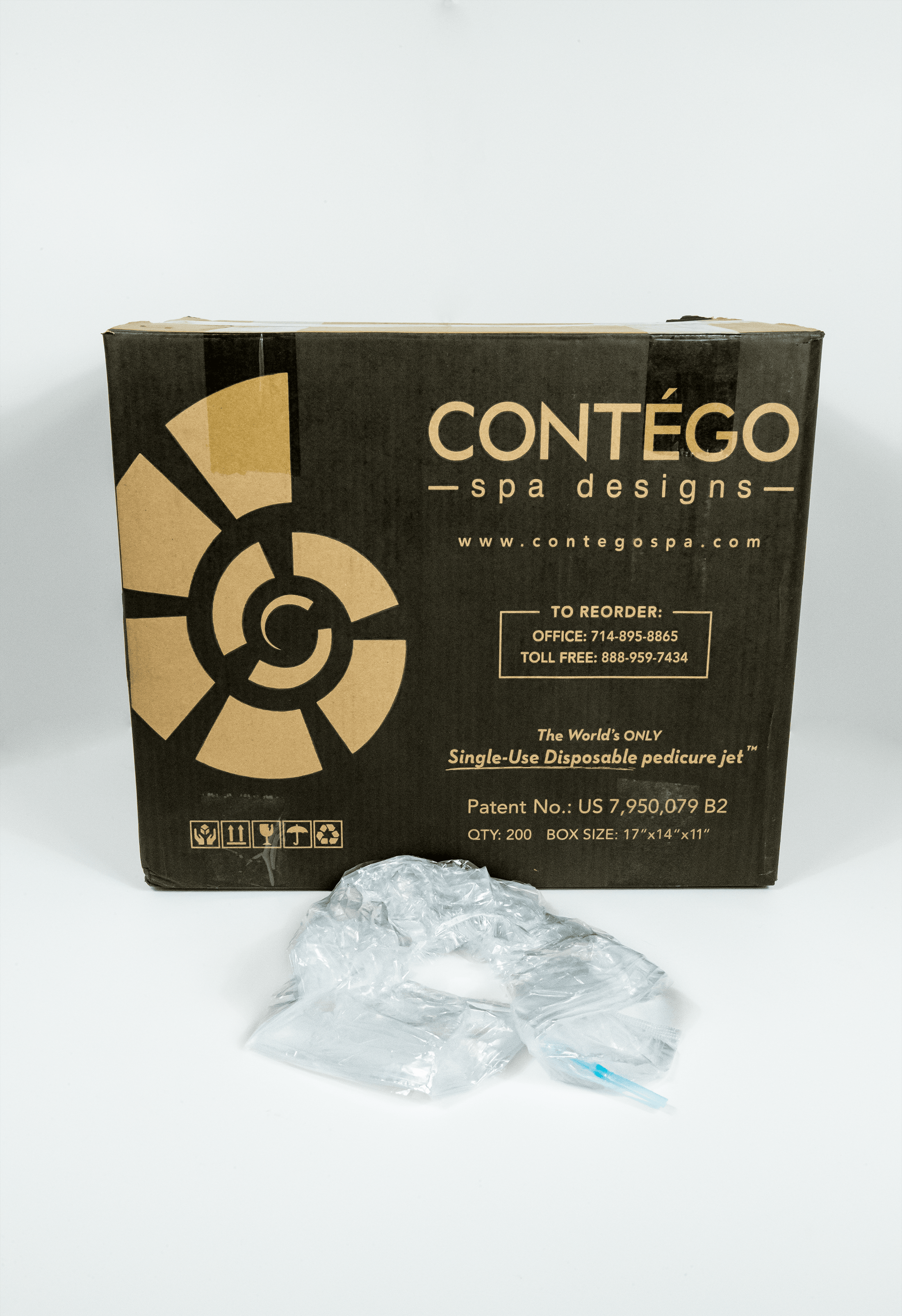 Contego Hygiene Liner Box (400pcs) - Contego Spa Designs