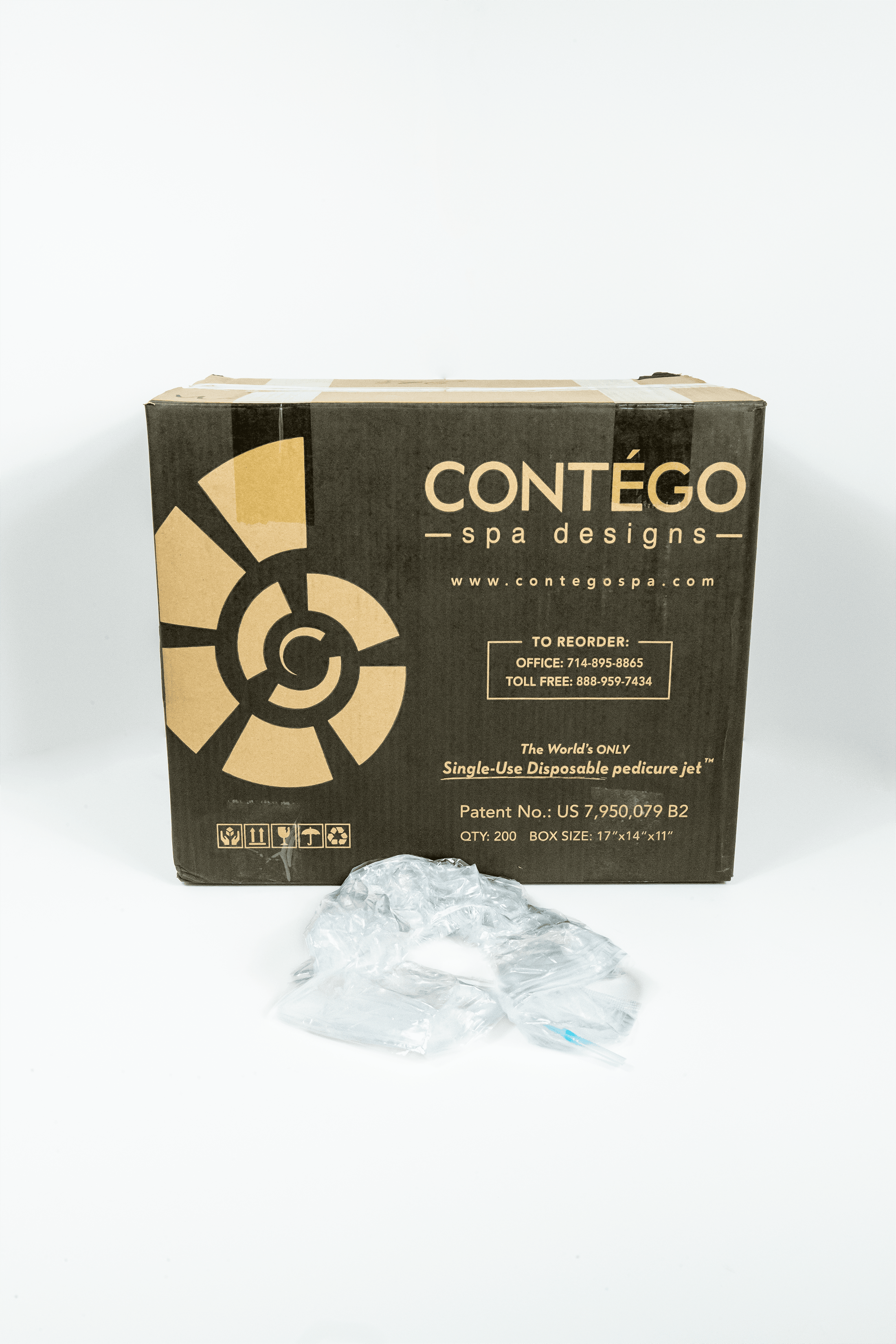 Contego Bubble Liner Box (400pcs) - Contego Spa Designs
